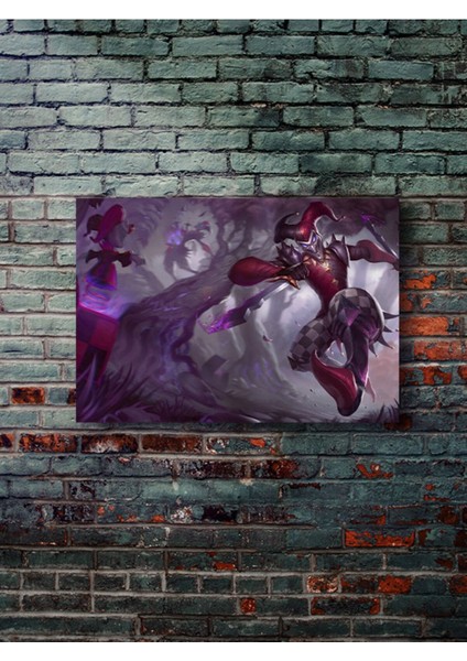 Shaco - Gaming Posterleri, Özel Tasarım Kağıt Poster
