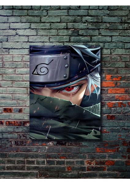 Kakashi Hatake - Naruto - Anime Posterleri, Özel Tasarım Kağıt Poster, Duvar Sanatı