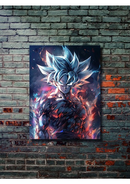 Goku - Dragon Ball - Anime Posterleri, Özel Tasarım Kağıt Poster, Duvar Sanatı