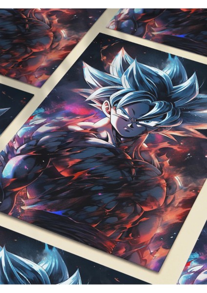 Goku - Dragon Ball - Anime Posterleri, Özel Tasarım Kağıt Poster, Duvar Sanatı fırsatları