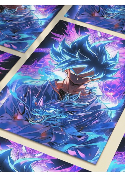 Goku - Dragon Ball - Anime Posterleri, Özel Tasarım Kağıt Poster, Duvar Sanatı fırsatları