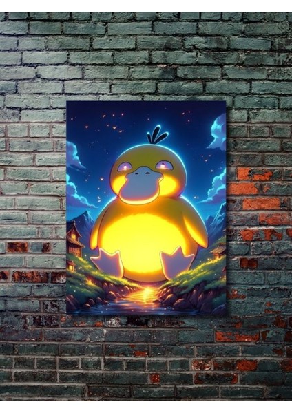 Psyduck - Pokemon - Anime & Manga Posterleri, Özel Tasarım Kağıt Poster