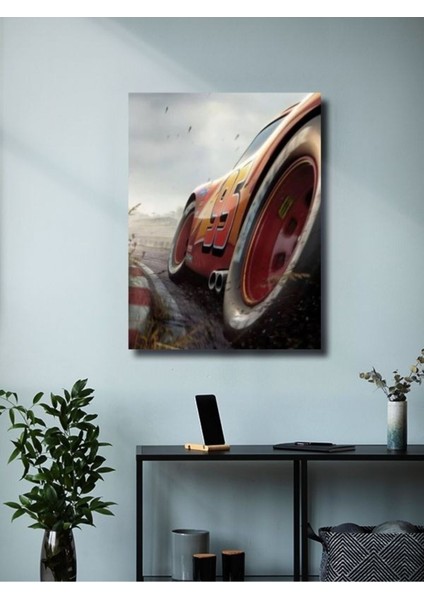 Şimşek Mcqueen - Cars - Film & Dizi Posterleri, Özel Tasarım Kağıt Poster, Duvar Sanatı modelleri