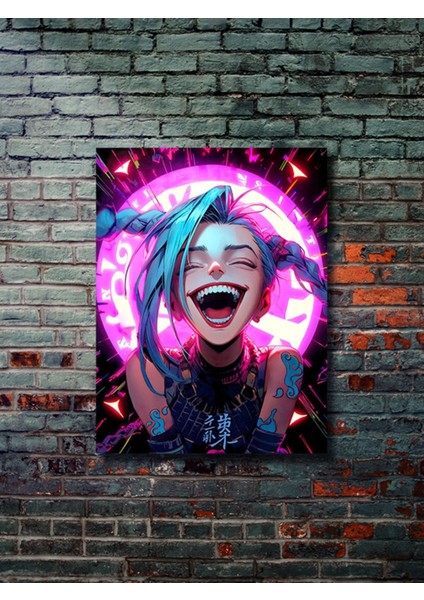 Jinx - Gaming Posterleri, Özel Tasarım Kağıt Poster, Duvar Sanatı