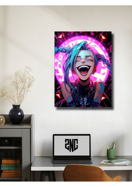 Jinx - Gaming Posterleri, Özel Tasarım Kağıt Poster, Duvar Sanatı modelleri