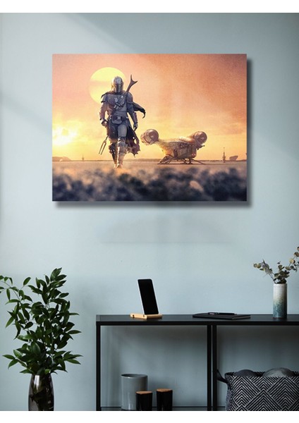 The Mandalorian, Film, Dizi, Karakter Posterleri, Özel Tasarım Kağıt Poster, Duvar Sanatı modelleri