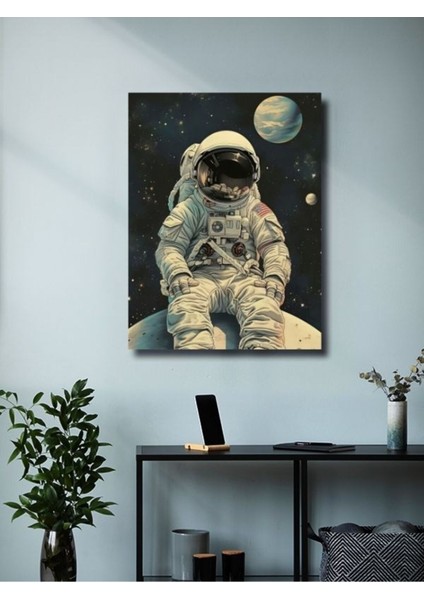 Uzay Teması Özel Tasarım Kağıt Poster, Eşsiz Tasarım Tarih, Mitoloji, Karakter Posterleri,