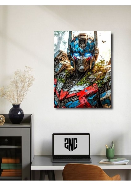 Optimus Prime - Transformers - Dizi, Film ve Karakter Özel Tasarım Poster Serisi, Eşsiz Tasarım, fiyatları