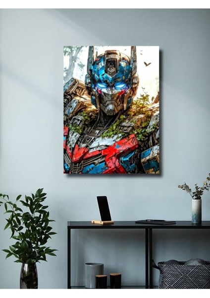 Optimus Prime - Transformers - Dizi, Film ve Karakter Özel Tasarım Poster Serisi, Eşsiz Tasarım, modelleri