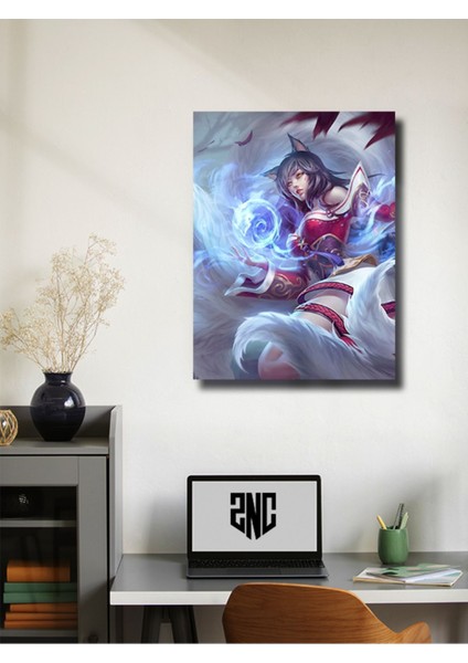 Ahri, , Eşsiz Tasarım Oyun, Karakter Posterleri, Özel Tasarım Kağıt Poster, modelleri