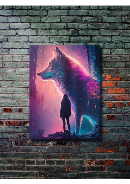 Kurt Teması, Özel Tasarım Kağıt Poster, Duvar Sanatı