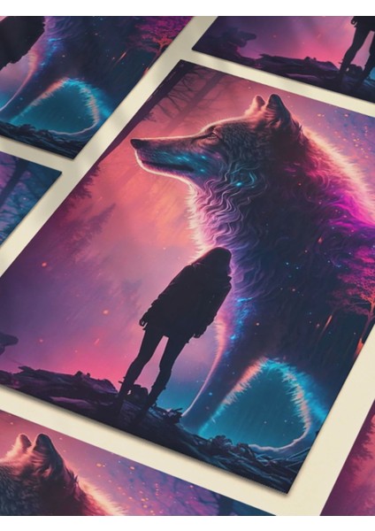 Kurt Teması, Özel Tasarım Kağıt Poster, Duvar Sanatı fırsatları