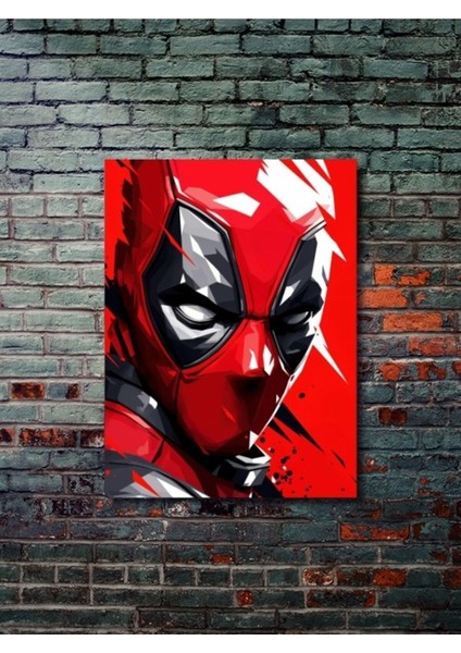Deadpool - Marvel - Film & Dizi Posterleri, Özel Tasarım Kağıt Poster, Duvar Sanatı