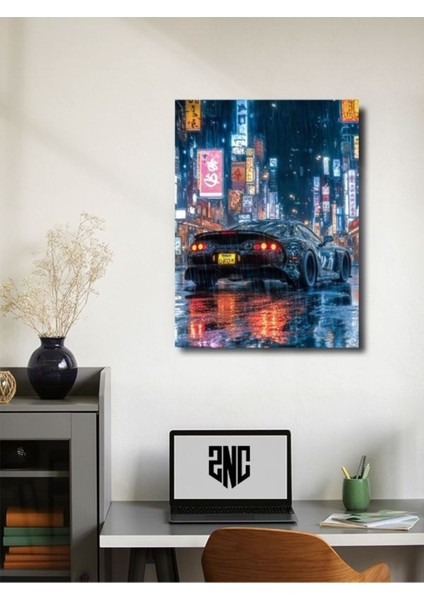 Toyota Supra - Eşsiz Tasarım Otomobil Posterleri, Özel Tasarım Kağıt Poster fiyatları