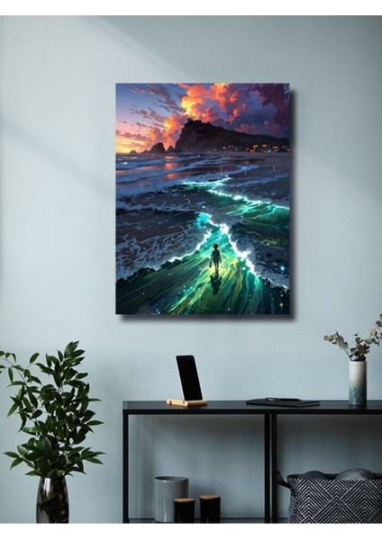 Manzara, Doğa Temalı Poster, Özel Tasarım Kağıt Poster, Duvar Sanatı