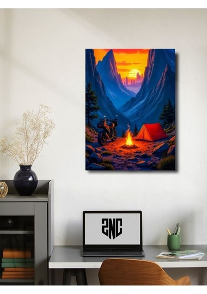 Manzara, Doğa Temalı Poster, Özel Tasarım Kağıt Poster, Duvar Sanatı