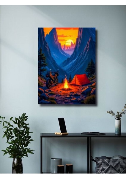 Manzara, Doğa Temalı Poster, Özel Tasarım Kağıt Poster, Duvar Sanatı