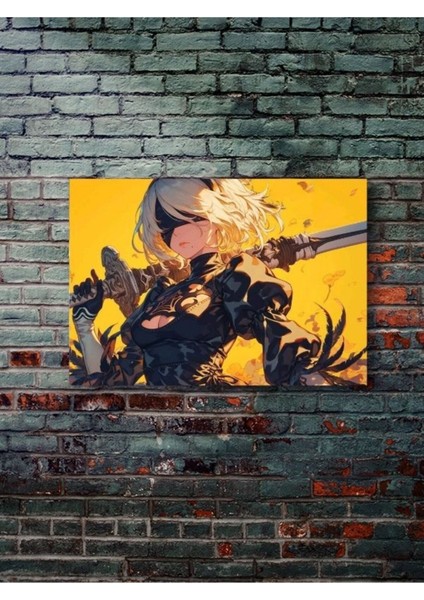 Nier Automata - Gaming Posterleri, Özel Tasarım Kağıt Poster, Duvar Sanatı