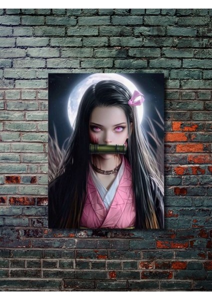 Nezuko - Demon Slayer - Anime & Manga Posterleri, Özel Tasarım Kağıt Poster