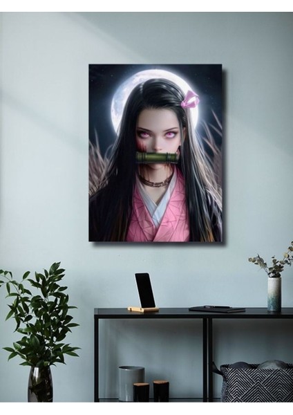 Nezuko - Demon Slayer - Anime & Manga Posterleri, Özel Tasarım Kağıt Poster modelleri
