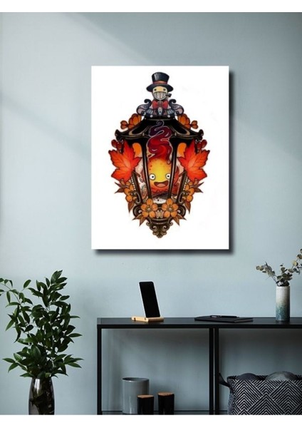 Yürüyen Şato (Howl's Moving Castle) - Anime & Manga Posterleri, Özel Tasarım Kağıt Poster modelleri