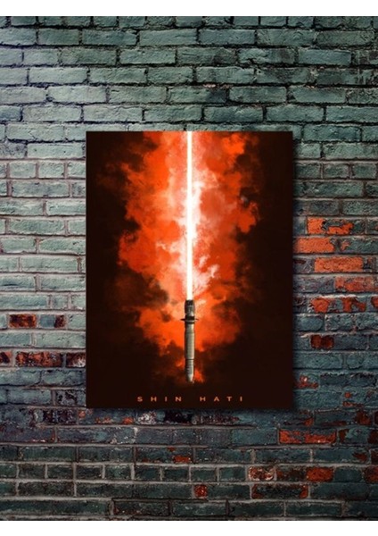Shin Hati, Starwars Işın Kılıcı Koleksiyon, Film ve Karakter Özel Tasarım Poster Serisi