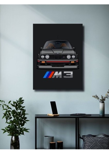 Bmw M3 E30 - Eşsiz Tasarım Otomobil Posterleri, Özel Tasarım Kağıt Poster modelleri