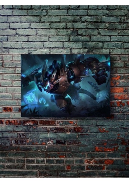 Rengar - Oyun Posterleri, Özel Tasarım Kağıt Poster