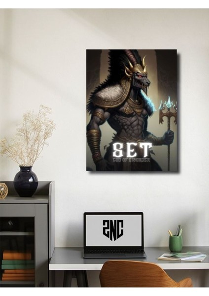 Set - Eşsiz Tasarım Mısır Tanrıları, Mitoloji, Karakter Posterleri, Özel Tasarım Kağıt Poster, fiyatları
