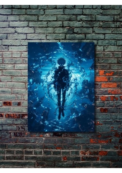 Satoru Gojo, Jujutsu Kaisen, Özel Tasarım Kağıt Poster, Duvar Sanatı