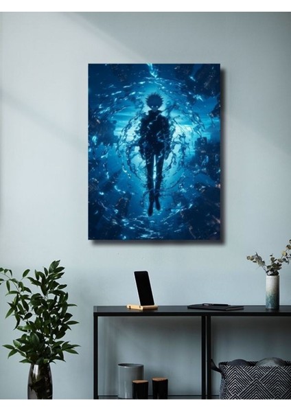 Satoru Gojo, Jujutsu Kaisen, Özel Tasarım Kağıt Poster, Duvar Sanatı modelleri