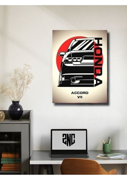 Accord Vıı - Honda - Eşsiz Tasarım Motosiklet Posterleri, Özel Tasarım Kağıt Poster fiyatları