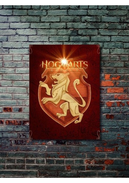 Gryffindor - Harryy Potter - Film & Dizi Posterleri, Özel Tasarım Kağıt Poster, Duvar Sanatı