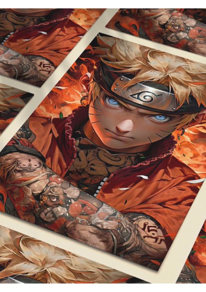 Naruto - Naruto - Anime Posterleri, Özel Tasarım Kağıt Poster, Duvar Sanatı fırsatları