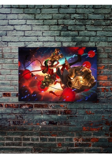 Jinx - Oyun Posterleri, Özel Tasarım Kağıt Poster