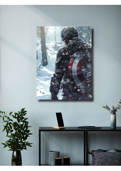Captain America - Marvel - Film & Dizi Posterleri, Özel Tasarım Kağıt Poster, Duvar Sanatı modelleri