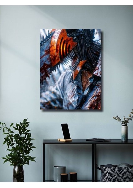 Denji - Chainsaw Man, Anime - Manga Serisi, Özel Tasarım Kağıt Poster, Duvar Sanatı modelleri