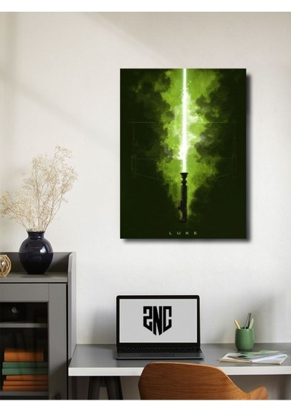 Luke, Starwars Işın Kılıcı Koleksiyon, Film ve Karakter Özel Tasarım Poster Serisi fiyatları