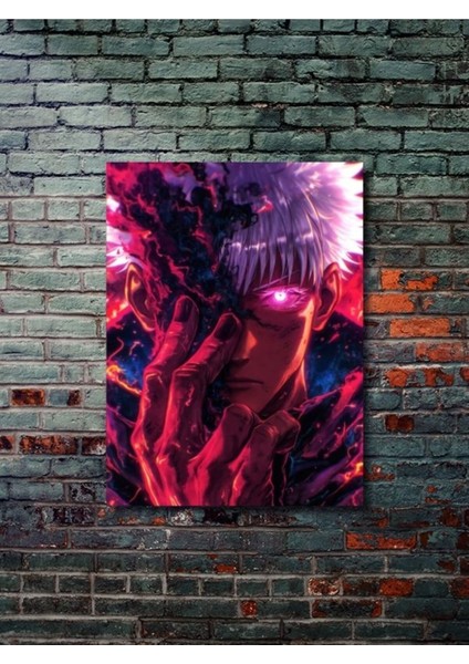 Satoru Gojo - Jujutsu Kaisen, Anime - Manga Serisi, Özel Tasarım Kağıt Poster, Duvar Sanatı