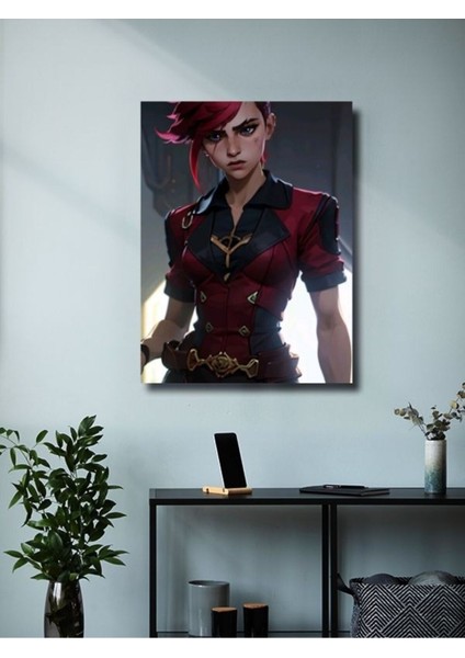 Vi - Arcane - Lol - Oyun Posterleri, Özel Tasarım Kağıt Poster modelleri