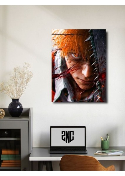 Denji - Chainsaw Man, Anime - Manga Serisi, Özel Tasarım Kağıt Poster, Duvar Sanatı fiyatları