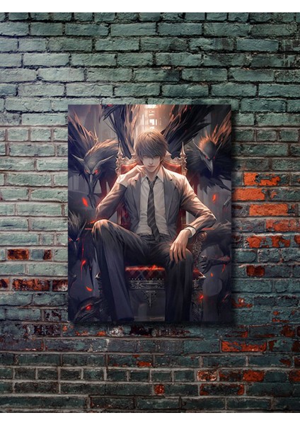Yagami Light, Death Note, Özel Tasarım Kağıt Poster, Duvar Sanatı