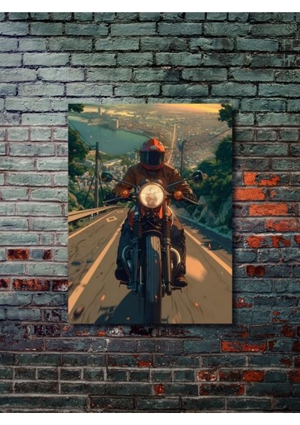 Karma Motosiklet Posterleri, Eşsiz Tasarım Motosiklet Posterleri, Özel Tasarım Kağıt Poster