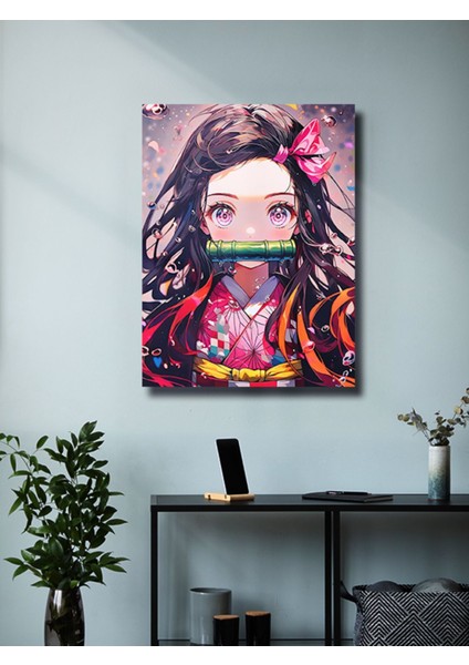 Nezuko - Demon Slayer - Anime & Manga Posterleri, Özel Tasarım Kağıt Poster, Duvar Sanatı fiyatları