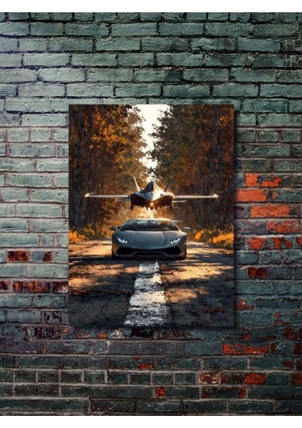 Lamborghini, Eşsiz Tasarım Otomobil Posterleri, Özel Tasarım Kağıt Poster