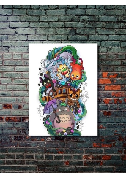 Komşum Totoro - Anime & Manga Posterleri, Özel Tasarım Kağıt Poster