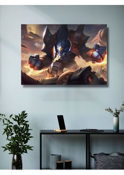 Malphite - Oyun Posterleri, Özel Tasarım Kağıt Poster modelleri