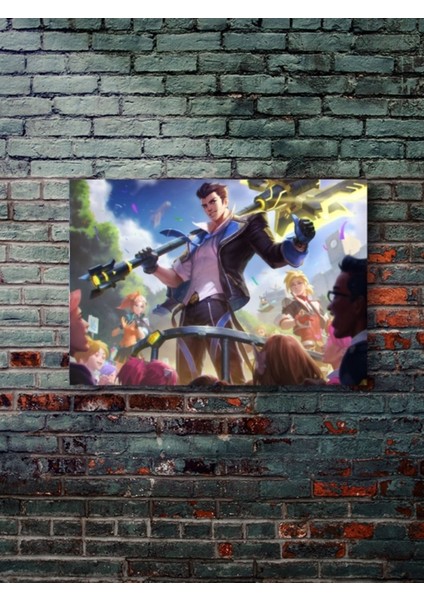 Jayce - Oyun Posterleri, Özel Tasarım Kağıt Poster