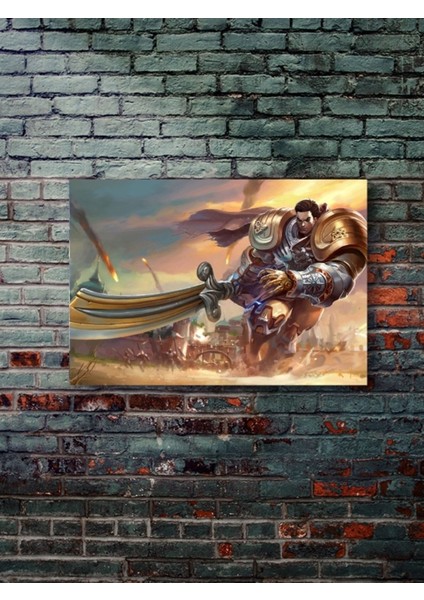 Garen - Oyun Posterleri, Özel Tasarım Kağıt Poster