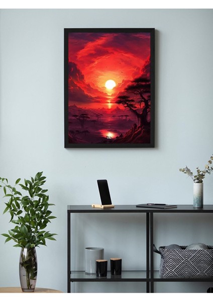 Manzara, Doğa Temalı Poster, Özel Tasarım Kağıt Poster, Duvar Sanatı fiyatları